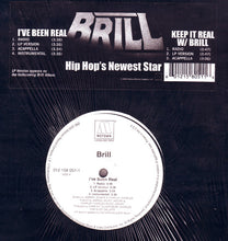 Load image into Gallery viewer, Brill : I&#39;ve Been Real / Keep It Real W/ Brill (12&quot;)