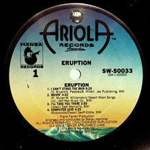 Load image into Gallery viewer, Eruption (4) Featuring Precious Wilson : Eruption (LP, Album)