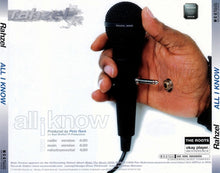 Load image into Gallery viewer, Rahzel : All I Know (CD, Single, Promo)