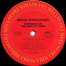 Load image into Gallery viewer, Bruce Springsteen : Darkness On The Edge Of Town (LP, Album, Pit)