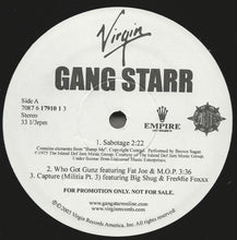 Load image into Gallery viewer, Gang Starr : The Ownerz - Sampler (12&quot;, Promo, Smplr)