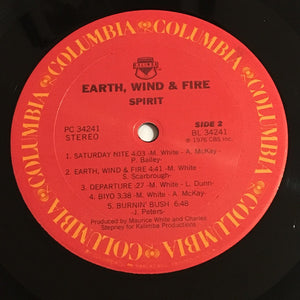 Earth, Wind & Fire : Spirit (LP, Album, Car)