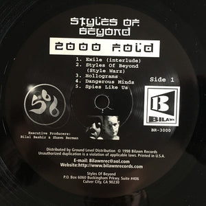 Styles Of Beyond - 2000 Fold (2xLP, Album) (VG+)