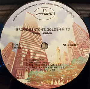 Brook Benton : Brook Benton's Golden Hits (LP, Comp, RE, Ter)