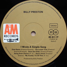 Load image into Gallery viewer, Billy Preston : I Wrote A Simple Song (LP, Album, Gat)