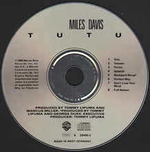 Load image into Gallery viewer, Miles Davis : Tutu (CD, Album)