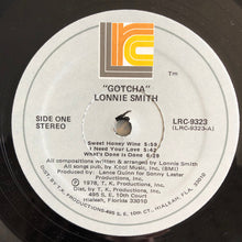 Load image into Gallery viewer, Lonnie Smith : Gotcha' (LP, Album)