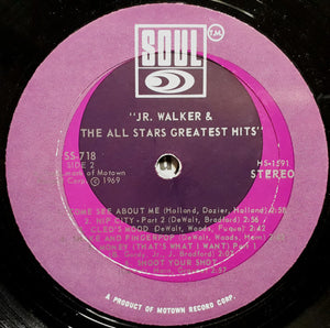 Jr. Walker & The All Stars* : Greatest Hits (LP, Comp)