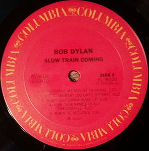 Bob Dylan : Slow Train Coming (LP, Album, Pit)