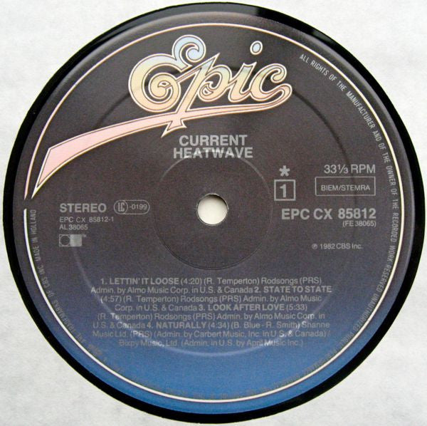 Buy Heatwave : Current (LP, Album) Online for a great price – Media ...