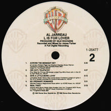 Load image into Gallery viewer, Al Jarreau : L Is For Lover (LP, Album, Spe)