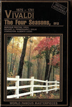 Load image into Gallery viewer, Vivaldi*, Baroque Festival Orch.*, A. Permovansky*, Alberto Lizzio : The Four Seasons, Op.8 (Cass, Album, Bla)