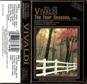 Vivaldi*, Baroque Festival Orch.*, A. Permovansky*, Alberto Lizzio : The Four Seasons, Op.8 (Cass, Album, Bla)