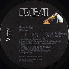 Load image into Gallery viewer, Pleasure (4) : Give It Up (LP, Album)