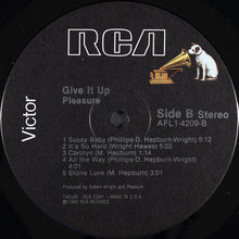 Load image into Gallery viewer, Pleasure (4) : Give It Up (LP, Album)