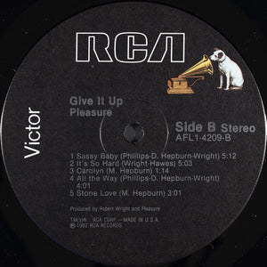 Pleasure (4) : Give It Up (LP, Album)