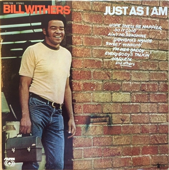 Bill Withers : Just As I Am (LP, Album, Mon)