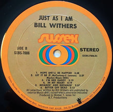 Load image into Gallery viewer, Bill Withers : Just As I Am (LP, Album, Mon)