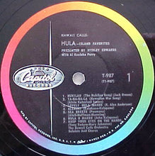Load image into Gallery viewer, Webley Edwards With Al Kealoha Perry And The Hawaii Calls Orchestra : Hula Island Favorites (LP, Album, Mono, RE)