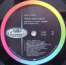 Load image into Gallery viewer, Webley Edwards With Al Kealoha Perry And The Hawaii Calls Orchestra : Hula Island Favorites (LP, Album, Mono, RE)
