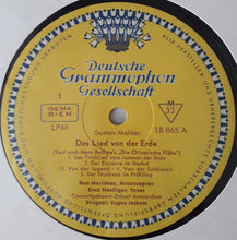 Load image into Gallery viewer, Gustav Mahler - Nan Merriman, Ernst Haefliger, Concertgebouworkest, Eugen Jochum : Das Lied Von Der Erde (LP, Album, Mono)