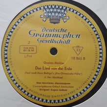 Load image into Gallery viewer, Gustav Mahler - Nan Merriman, Ernst Haefliger, Concertgebouworkest, Eugen Jochum : Das Lied Von Der Erde (LP, Album, Mono)