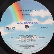 Load image into Gallery viewer, The Oak Ridge Boys : Seasons (LP, Album)