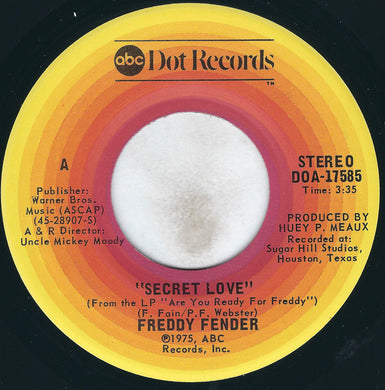 Freddy Fender (2) : Secret Love (7