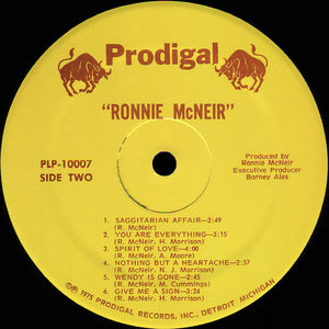 Ronnie McNeir : Ronnie McNeir (LP, Album)