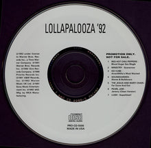 Load image into Gallery viewer, Various : Lollapalooza &#39;92 (CD, Promo, Smplr)