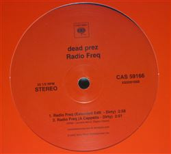 dead prez : Radio Freq (12")