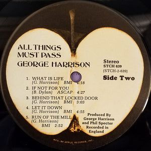 George Harrison : All Things Must Pass (3xLP, Album, Scr + Box)