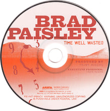 Load image into Gallery viewer, Brad Paisley : Time Well Wasted (HDCD, Album, Cin)