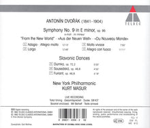 Load image into Gallery viewer, Dvorak*, New York Philharmonic*, Kurt Masur : Symphony No. 9 / Slavonic Dances (CD, Album, Club)