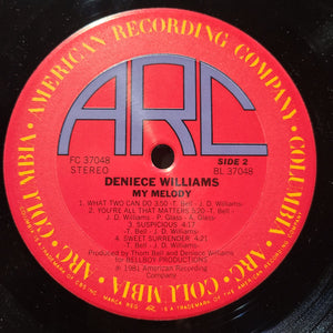 Deniece Williams : My Melody (LP, Album)