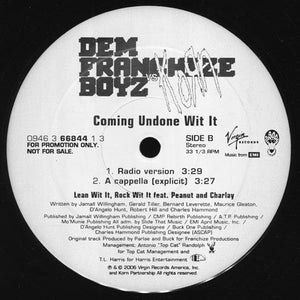 Dem Franchize Boyz Vs. Korn : Coming Undone Wit It (12", Promo)