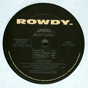 Jamal (2) : Keep It Real / Unf***wittable (12", Promo)