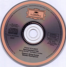 Load image into Gallery viewer, Schubert*, Emerson String Quartet, Mstislav Rostropovich : Streichquintett C-dur = String Quintet = Quintette À Cordes D 956 (CD, Album, Club)