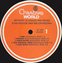 Load image into Gallery viewer, Stan Kenton : Artistry In Voices And Brass (LP, Album, RE)