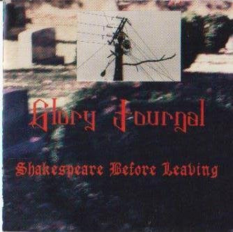 Glory Journal : Shaespeare Before Leaving (CD)