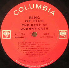 Load image into Gallery viewer, Johnny Cash : Ring Of Fire  (The Best Of Johnny Cash) (LP, Comp, Mono, Hol)