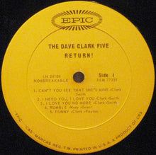 Load image into Gallery viewer, The Dave Clark Five : The Dave Clark Five Return! (LP, Album, Mono, Ter)