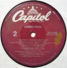 Load image into Gallery viewer, Ebonee Webb : Ebonee Webb (LP, Album, Win)