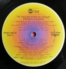 Load image into Gallery viewer, Freddy Fender (2) : If You're Ever In Texas (LP, Album, San)