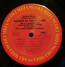 Load image into Gallery viewer, John Williams (4) : Raiders Of The Lost Ark (Original Motion Picture Soundtrack) (LP, Album)