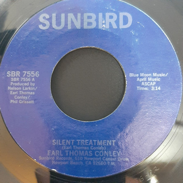 Earl Thomas Conley : Silent Treatment / This Time I've Hurt Her More (Than She Loves Me) (7