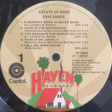 Load image into Gallery viewer, Evie Sands : Estate Of Mind (LP, Album, Win)
