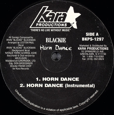 Blackie (3) : Horn Dance (12