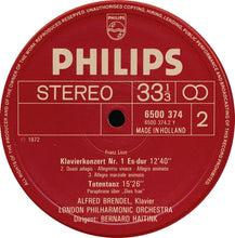 Load image into Gallery viewer, Alfred Brendel | Liszt* - Bernard Haitink, London Philharmonic Orchestra* : Klavierkonzerte Nr. 1 Und 2 Und Totentanz (LP, Album)