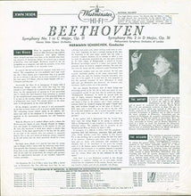 Load image into Gallery viewer, Ludwig van Beethoven : Symphonies Nos. 1 And 2 Hermann Scherchen, Conductor (LP)